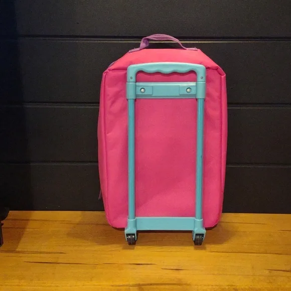 Vintage Nickelodeon Dora The Explorer Rolling Suitcase with Pink and‎ Purple - Picture 3 of 7